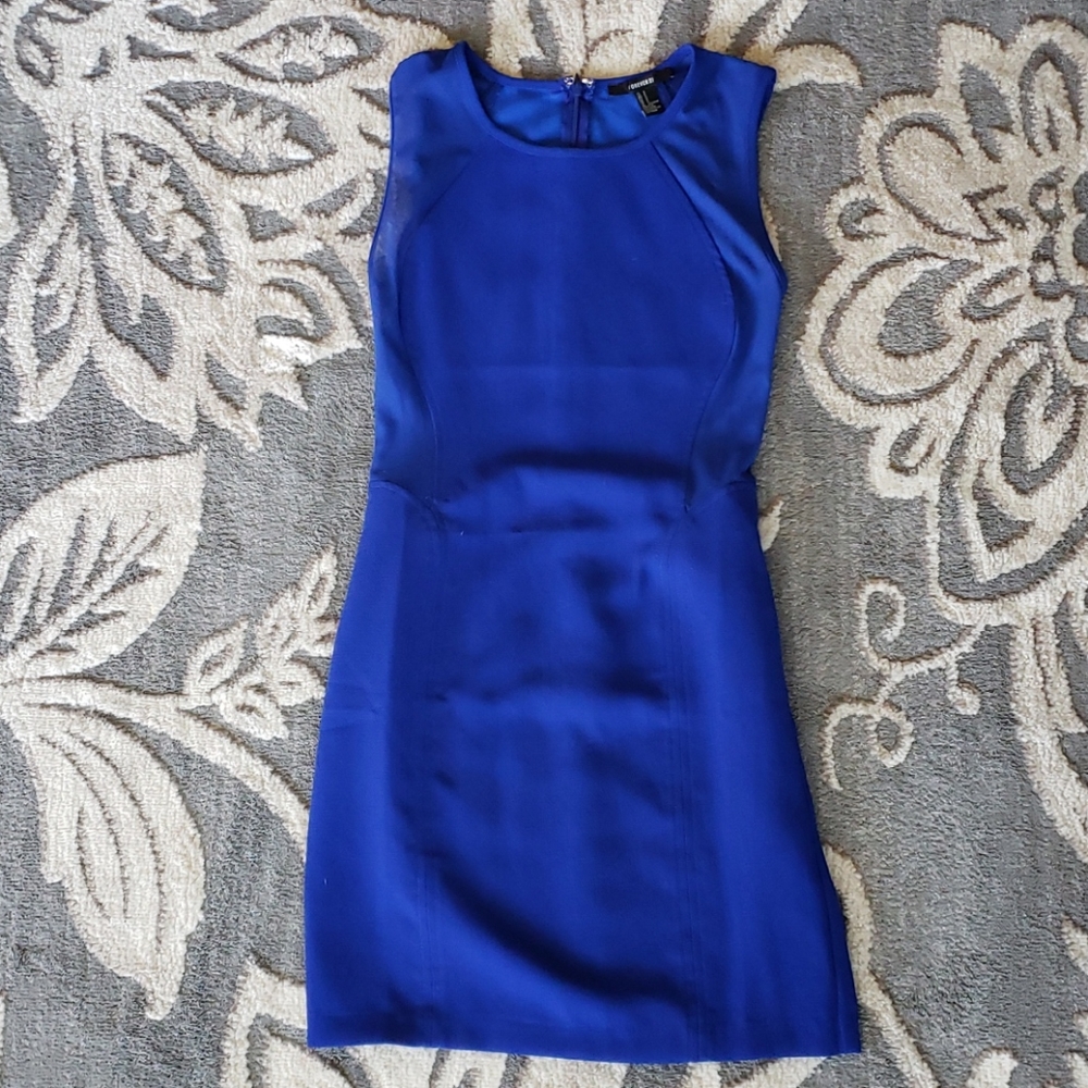 Blue dress